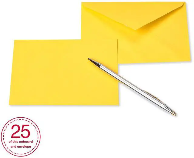 Alt view image 6 of 7 - Single Panel Blank Cards with Envelopes, Rainbow Colors (200-Count)