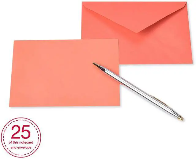 Alt view image 5 of 7 - Single Panel Blank Cards with Envelopes, Rainbow Colors (200-Count)