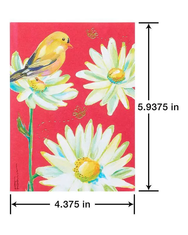 Alt view image 2 of 7 - 41-Count Card Pack designed by Kathy Davis Studios, All-Occasion Watercolor Florals & Gold Foil Accents