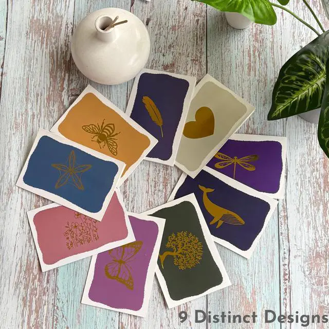 Alt view image 6 of 7 - All Occasion Greeting Cards with Envelopes, Assorted Boxed Set | boxed set, assorted designs, blank inside, envelopes included, premium cardstock, bulk gift