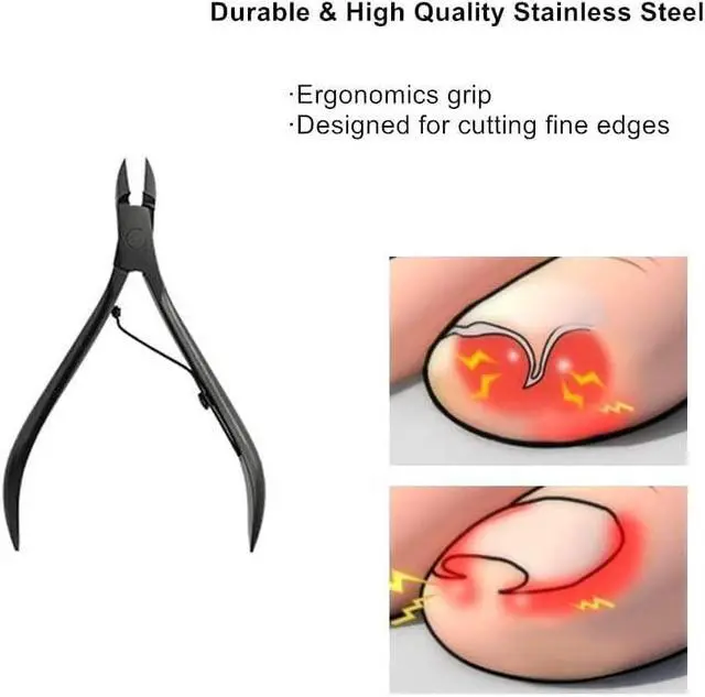 Alt view image 6 of 7 - 36 in 1 Pedicure Kit, Stainless Steel Foot Care Kit with Foot File | Professional pedicure kit with foot file, foot rasp, callus remover, nail clipper and cuticle pusher for home spa care.