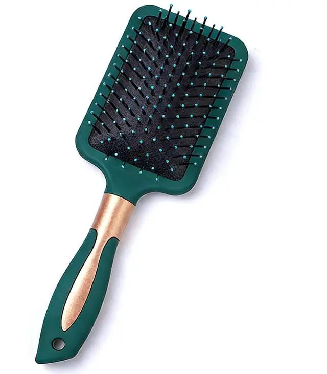 Main image of Paddle Hair Brush Air Cushion Hairrush Basic Paddle Brush | Anti-Static Massage Hair Brushes,Cushion Base Detangling & Volumizing, Nylon Bristle Hairbrush for Men and Women