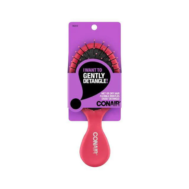 Alt view image 6 of 6 - Detangling Mid-Size Cushion Brush, 4.8 Ounce