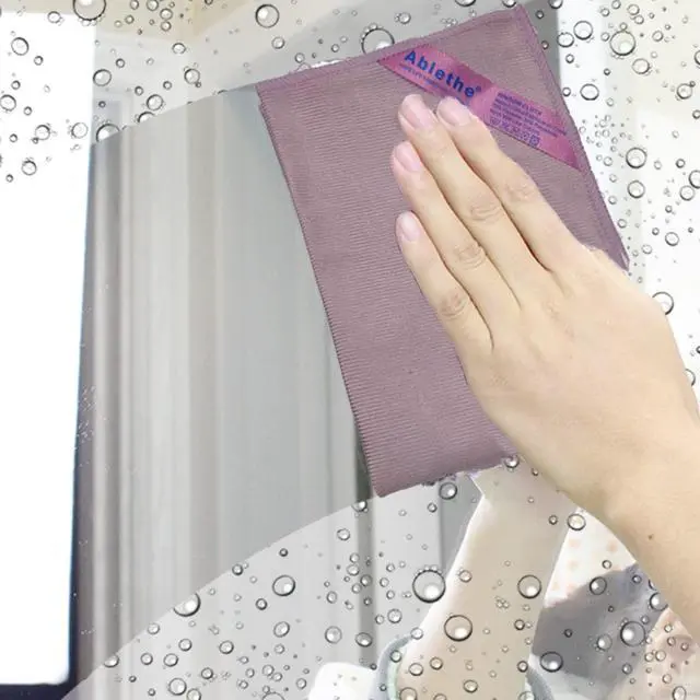 Alt view image 2 of 6 - Window Cleaning Cloth & Enviro Cloth Basic Package - Streak Free Cleaning Rags, Microfiber Cleaning Cloth for Glass, Mirror