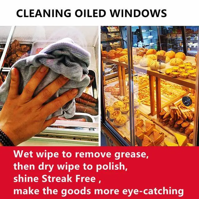Alt view image 6 of 6 - Window Cleaning Cloth & Enviro Cloth Basic Package - Streak Free Cleaning Rags, Microfiber Cleaning Cloth for Glass, Mirror