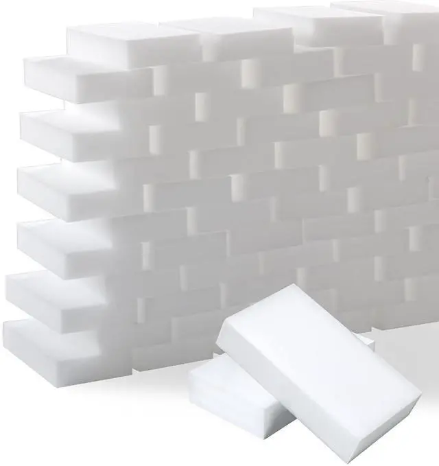 Main image of 50 Pack Melamine Sponges Magic Cleaning Sponges in Bulk Melamine Foam for Dishes Eraser Sponges for Cleaning