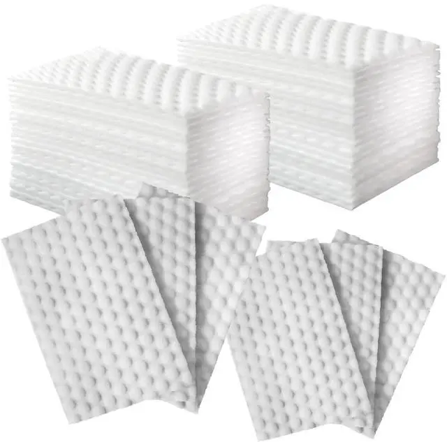 Main image of 60 Pcs Thin Magic Sponge Sheets |Reusable Scrub Pad Singles | Convex Point