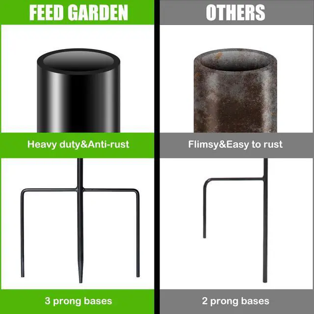 Alt view image 4 of 7 - 32" Small Shepherd Hooks for Outdoor,Adjustable Decorative Garden Hooks for Solar Lanterns, Hanging Plants, Wind Chimes & Garden Decor, 2 Pack