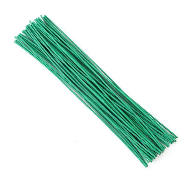 Alt view image 3 of 7 - 200 Pcs 6 inch Garden Twist Tie, Round Plastic Twist Ties for Plants, Vines and Wrapping Cords or Christmas Tree Gardening Plants Growth and Care, Office Home Cable Organization (Green)