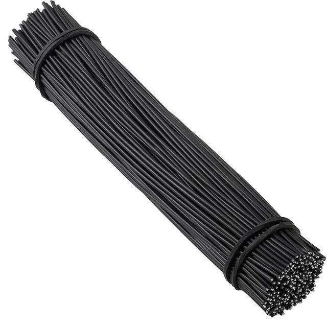 Alt view image 7 of 7 - 200 Pcs 6 inch Garden Twist Tie, Round Plastic Twist Ties for Plants, Vines and Wrapping Cords or Christmas Tree Gardening Plants Growth and Care, Office Home Cable Organization (Green)