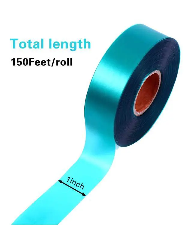Alt view image 2 of 7 - 2 Rolls Stretch Tie Tape Garden Tie Tape Thick Plant Ribbon Garden Green Vinyl Stake for Indoor Outdoor Patio Plant Use, 1 Inch Wide by 150 Feet Long
