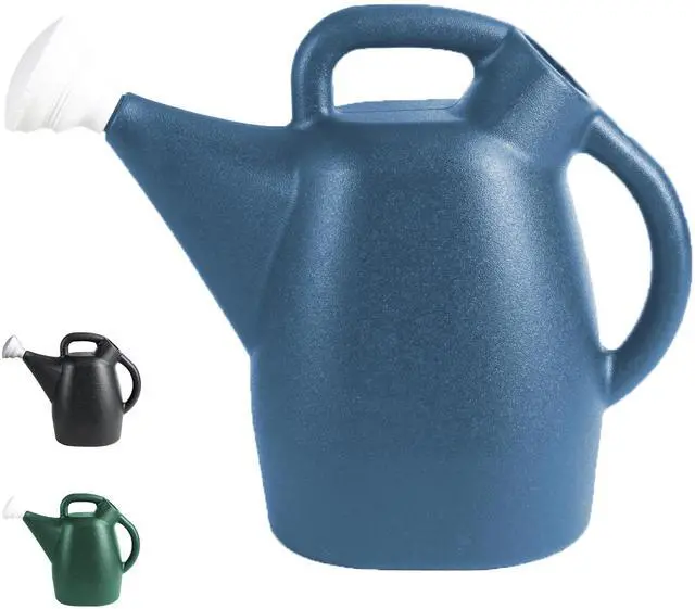 Main image of 2-Gallon Watering Can, Drip-Free Spout for Clean Pour | Recycled lightweight tank; ideal for lawn and garden watering, supports fertilizer mixing with balanced handle and long spout