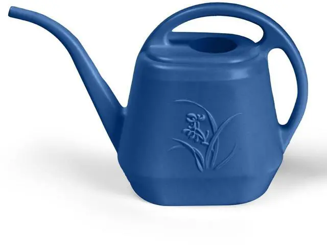Main image of Plastic Watering Can Grip -1/2 Gallon - Blue | With Long Spout for Watering-Home Indoor and Outdoor Garden
