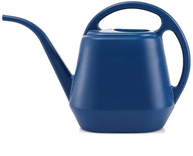 Main image of Plastic Watering Can, Blue, 1-Gallon
