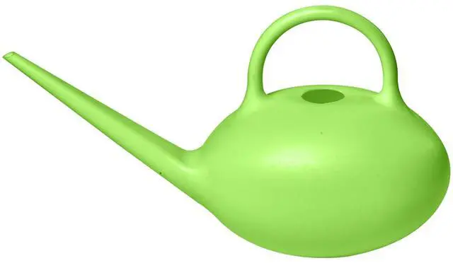 Main image of Small Plastic Watering Can - 1/4 Gallon - for Home Plant Garden - Green
