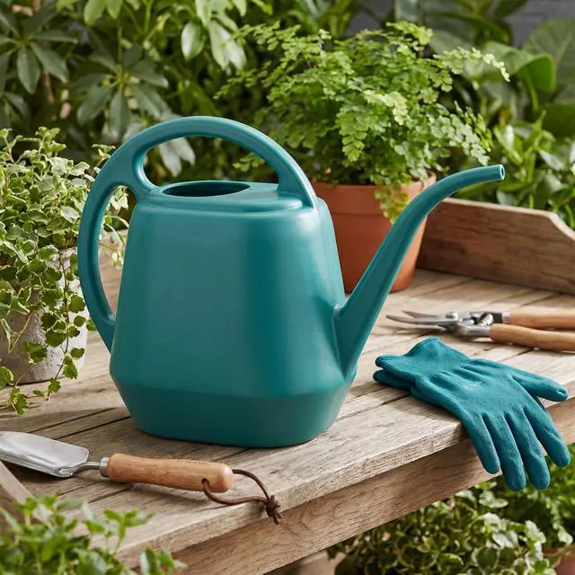 Alt view image 5 of 7 - Watering Can Plastic 4 Litre Lightweight Water Sprayer Watering Bottle for Garden Outdoor House Flower Bonsai Plant (Green)