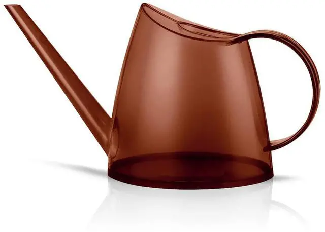 Main image of Small Indoor Plant Watering Can Long Spout 1.4L Brown | Long Spout Prevents Spills Fits 5 Potted Bonsais Ergonomic Grip Precise Control Stylish Nordic Vibe Decor