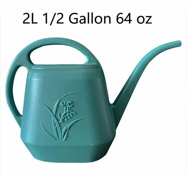 Alt view image 2 of 4 - Hand Plant Watering Can - Green - 1/2 Gallon