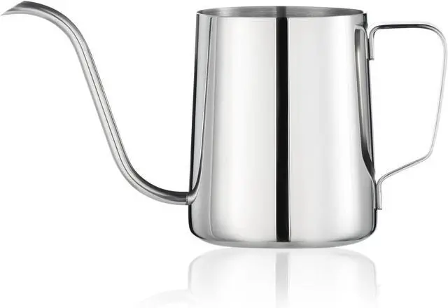 Main image of Small Watering Can for Indoor Plants, Plant Watering Can, 12 oz | Mini watering can for indoor plants; indoor watering can with long spout and handle, 350 ml, rust-proof 304 stainless steel.