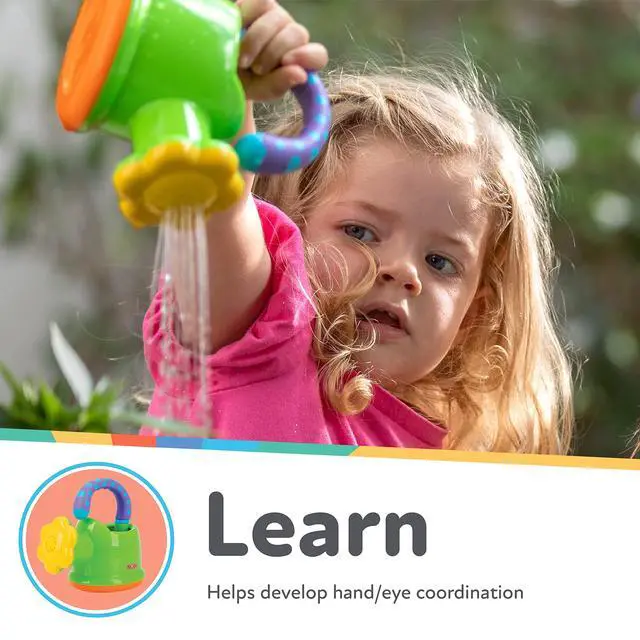 Alt view image 2 of 7 - Watering Can Bath or Outdoor Toy for Toddlers and Kids - Spring and Summer Outside Play -18+ Months - Interactive and Fun Baby Bath Essentials