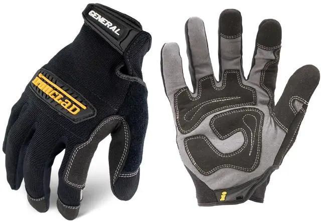 Main image of Ironclad GUG04L General Utility Spandex Gloves, Black, Large, Pair