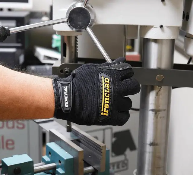 Alt view image 6 of 7 - Ironclad GUG04L General Utility Spandex Gloves, Black, Large, Pair
