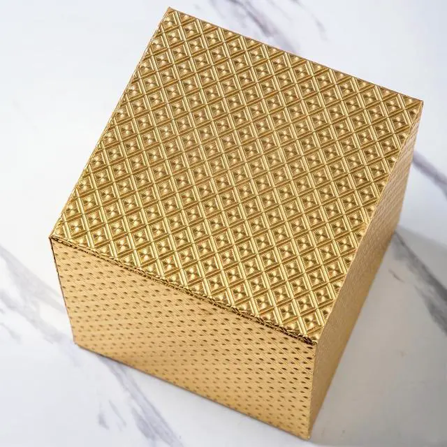 Alt view image 5 of 7 - Gold Tissue Box Cover,Tissue Box Cover Square,Gold Tissue Box Holders,Tissue Holder for Bathroom Accessories,Bathroom Tissue Holders
