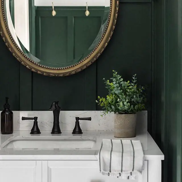 Alt view image 3 of 7 - 2 Pack Small Fake Plants Eucalyptus Potted,Sage Green | Small Space Artificial Plants for Bathroom Shelf Office Desk Home Farmhouse Room Coffee Table Tray Decor