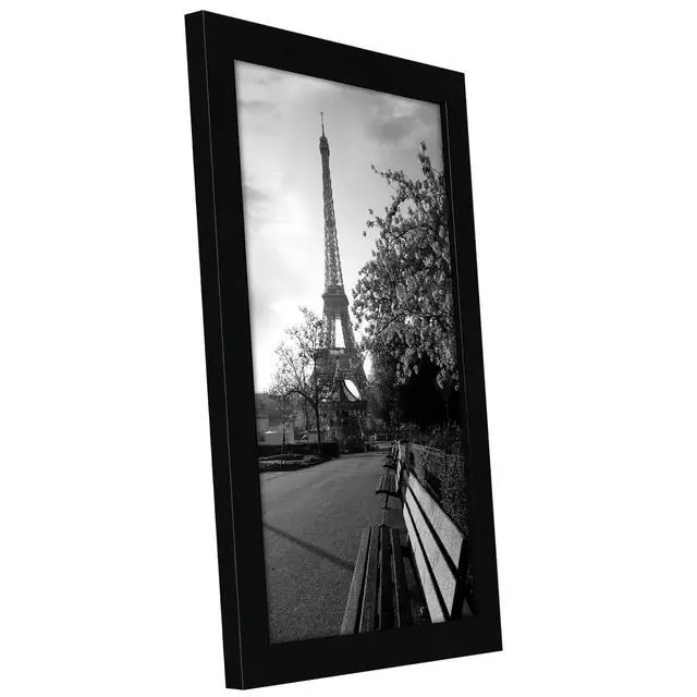 Alt view image 4 of 7 - 8x12 Picture Frame - Engineered Wood - Black