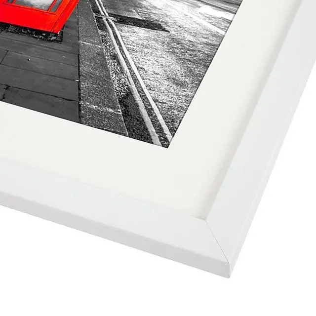 Alt view image 6 of 7 - 11x14 Picture Frame with Shatter-Resistant Glass - Use as 8x10 Frame with Mat or Display 11x14 Photo Without Mat - Signature Collection