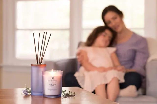 Alt view image 2 of 3 - Scented Candle Serenity + Calm (Lavender Thyme) Coffee Table Home Décor