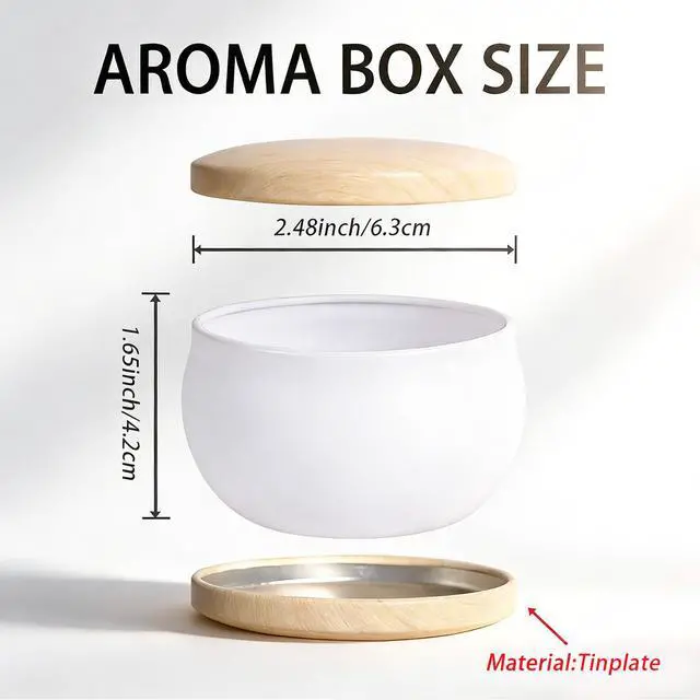Alt view image 2 of 7 - Candle Tins, 2.5 oz Empty Candle Jars with Wood-grain Lids, 16 Packs Candle Jars for Making Candles, Candle Containers Metal Tins with Lids Small Candles Jars for Gifts,Arts & Crafts