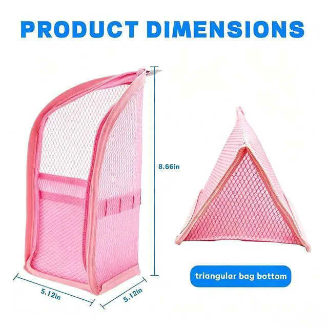 Alt view image 7 of 7 - Standing Makeup Bag, Waterproof Foldable Travel Toiletry Bag, 2 Pack | leakproof and hanging design, ideal for storing cosmetics and toiletries for bathroom, gym, business trip and family travel