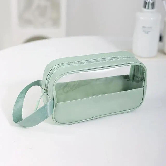 Alt view image 4 of 4 - Toiletry Travel Wash Bag Waterproof Portable Traveling Accessories Organizer For Women and Men, Green