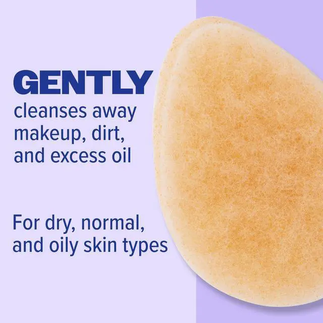 Alt view image 2 of 7 - Gentle Facial Sponge, Dermatologist Developed, Removes Deep Down Dirt & Makeup That Causes Breakouts and Blackheads, Reusable, Exfoliating, 1 Count | Dermatology-Tested for Gentleness