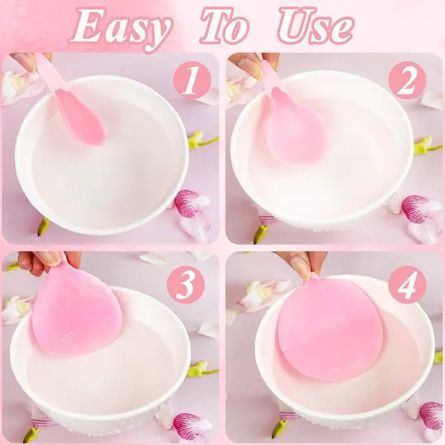 Alt view image 3 of 7 - 240 Pieces Facial Sponge Compressed,Professional Makeup Removal Sponge Pad,Round Face Cleaning Sponge for Spa,Exfoliating,Mask