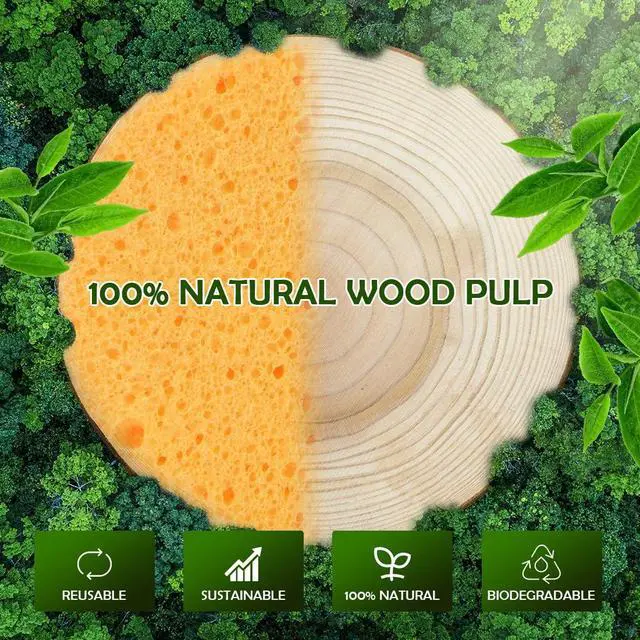 Alt view image 6 of 7 - Compressed Facial Sponges, 96Count, Face Sponges for Cleansing | Cosmetic Makeup Sponges for Facial Cleansing, Facial Sponges for Washing Face, Exfoliating, Makeup Removal, Travel Essentials
