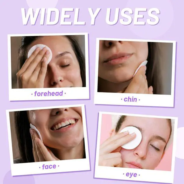Alt view image 5 of 7 - 120 PCS Compressed Facial Sponges,Natural Cleansing Pads for Makeup Removal | Exfoliating Face Sponges for Deep Cleansing & Washing,Soft White Spa Pads for Daily Skincare Routine