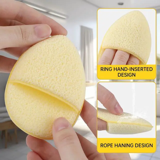 Alt view image 5 of 7 - 6Pcs Facial Sponges Set, Cleansing Puff, Colorful Facial Sponges for Face Wash, Reusable Makeup Remover Exfoliating Pads for Daily Cleansing
