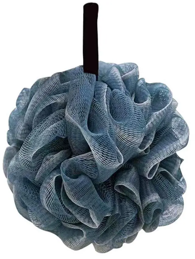 Main image of Darkblue Bath Shower Loofah Sponge,Men Women Bathing Accessories 60g | (1 pack) Loofah Sponges for Shower,Exfoliating Cleaning Bath Loofa Body Scrubber