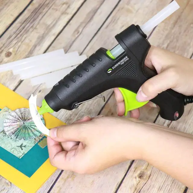 Alt view image 5 of 6 - H-270 Essentials Series 40 Watt Full Size High-Temperature Hot Glue Gun for Crafting, DIY, Repairs - Black