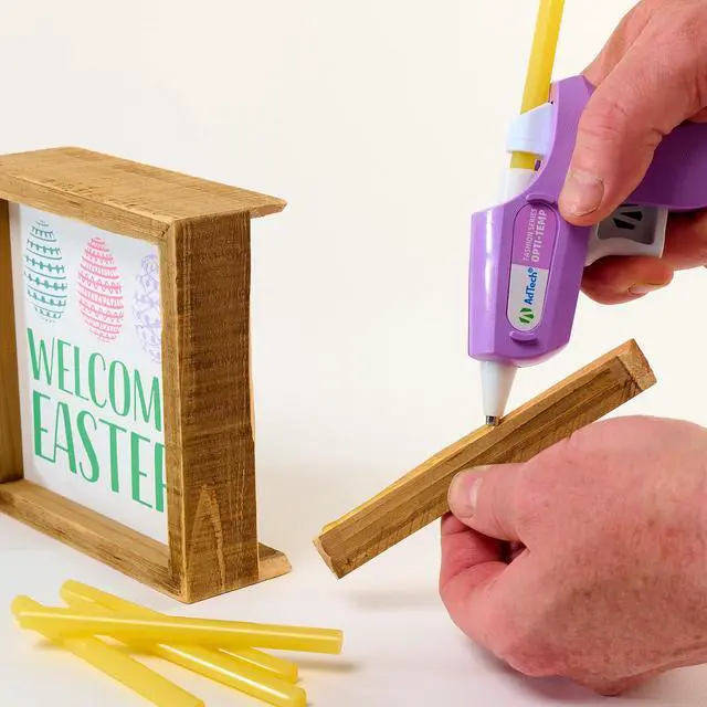 Alt view image 2 of 5 - Premium Mini Hot Glue Gun - Lavender Craft Tool for Scrapbooking, Home Decor, DIY Crafts