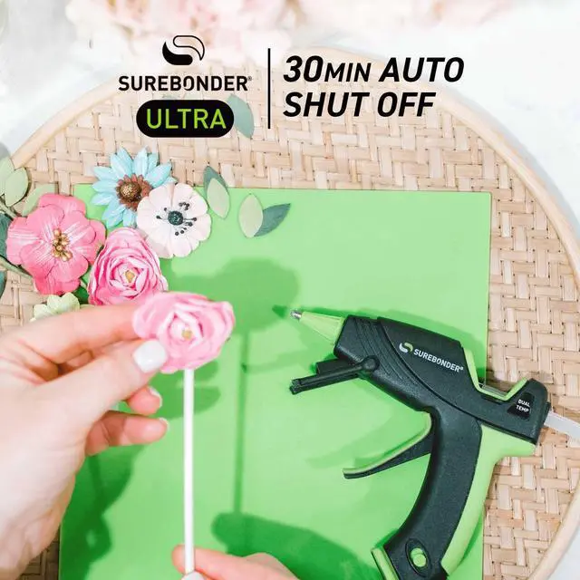 Alt view image 4 of 5 - Mini Hot Glue Gun With Dual Temperature & Auto Shut Off, 20 Watts for Fast Heating & Consistent Glue Flow, Adjust Temp for Multiple Projects (Ultra Series DT-320F)