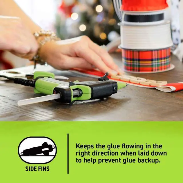 Alt view image 5 of 5 - Mini Hot Glue Gun With Dual Temperature & Auto Shut Off, 20 Watts for Fast Heating & Consistent Glue Flow, Adjust Temp for Multiple Projects (Ultra Series DT-320F)