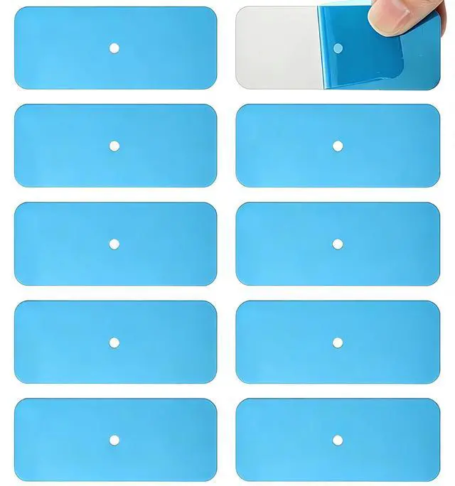 Main image of 12 Pcs Under Cabinet Lights Magnetic stickys Replacement Magnetic Strips | with Adhesive Backing for Rechargeable Motion Sensor Lights Wireless Under Counter Light for Cabinet Lighting