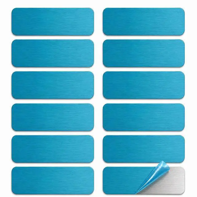 Main image of 12pcs Under Cabinet Light Magnetic Strip, Replacement Magnetic Strips with Adhesive Backing for Rechargeable Motion Sensor Lights Wireless Under Counter Light in Kitchen Stairs Closet and Bedroom