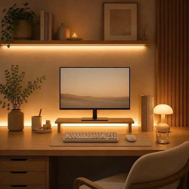 Alt view image 7 of 7 - COB LED Strip Light 5V USB, 3000K Warm White Non-Dimmable, 3.28FT/1M Short Flexible Small LEDs for Display Cabinet Lighting, DIY Home, TV Backlight, Indoor Use