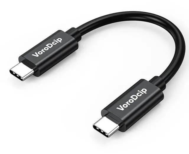 Main image of USB C Data Cable 6inch Short, 10Gbps USB-C to Type C Data Transfer Cord | USBC 60W Fast Charging Cable for Protable SSD Android Auto iPhone 17/16/15, Galaxy S25/24