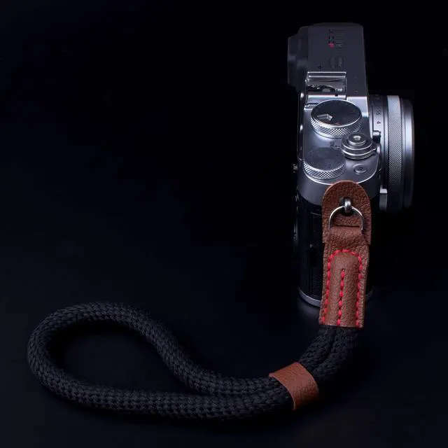 Alt view image 7 of 7 - Camera Wrist Strap,Hand Strap lanyard for DSLR SLR Mirrorless Camera | Rope Adjustable Safety Strap(Black)