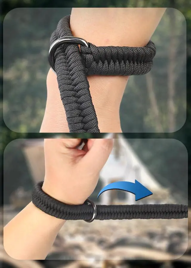 Alt view image 5 of 7 - Camera Wrist Strap for DSLR Mirrorless CameraCamera Hand Strap with Safer Connector (Black-12)